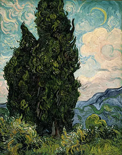 Cypresses Vincent van Gogh